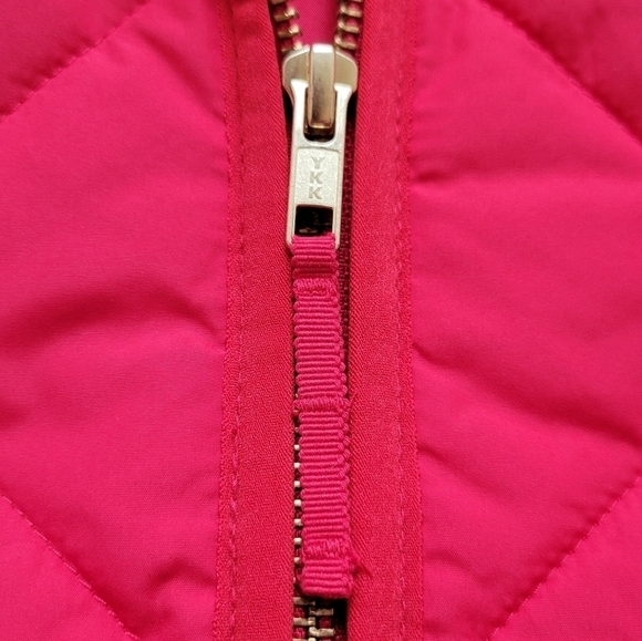 𝅺J. Crew Women's Red Quilted Mercantile Puffer Vest - Size (S) - NEW WITH TAGS - Picture 10 of 13